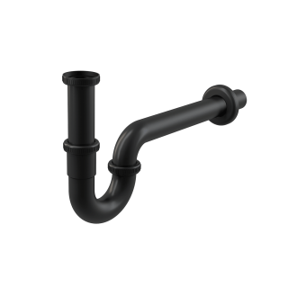 Сифон для раковины AlcaPlast черный матовый A4320BLACK